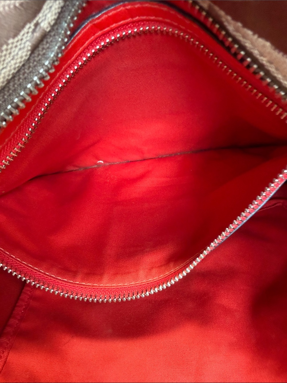 Coach 2012 Y2K Monogram Orange/Tan Crossbody Bag (Fair) - Picture 15 of 15